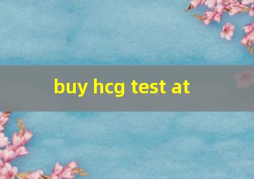  buy hcg test at